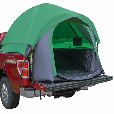 WAKEMAN OUTDOORS 5.5 to 6ft Truck Bed Tent, Green 75-CMP1123